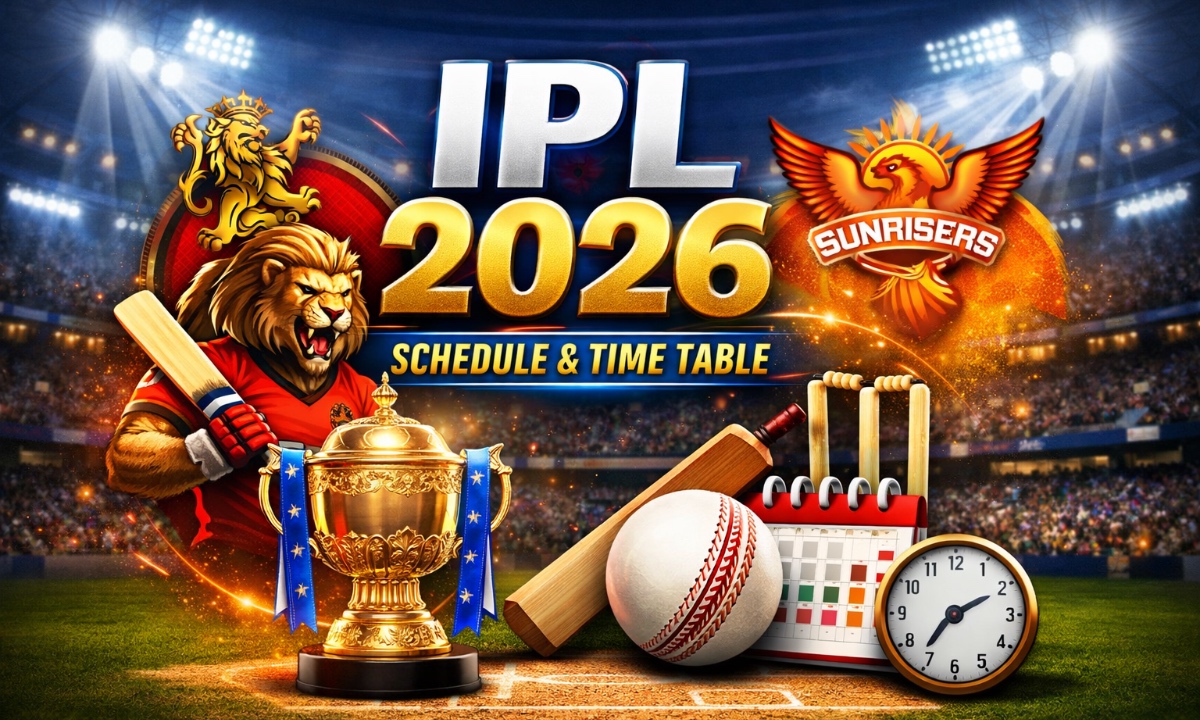 IPL Season 2026 Schedule