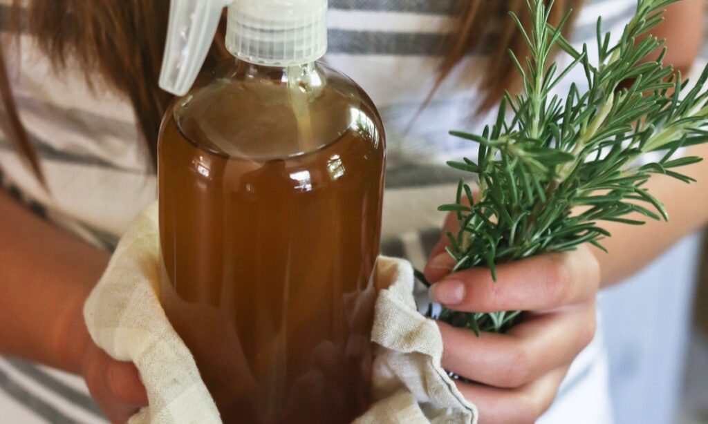DIY Rosemary Hair Toner
