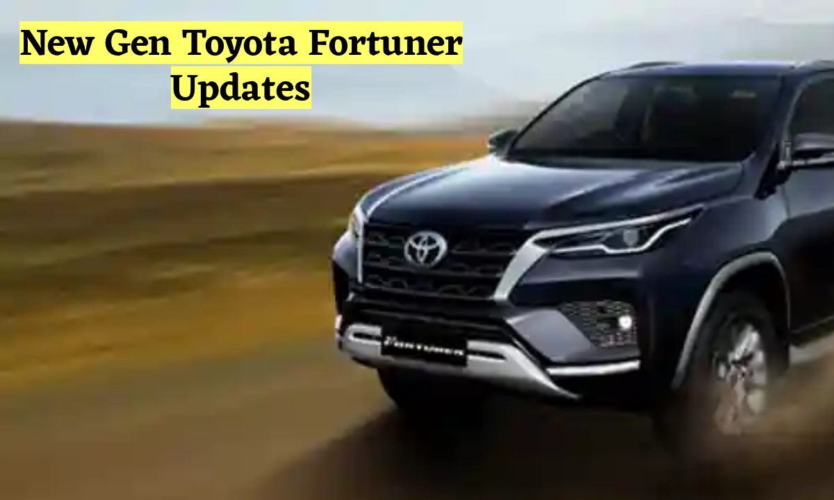 New Gen Toyota Fortuner