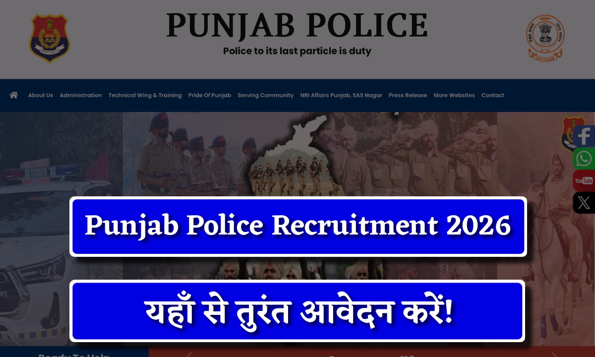 Punjab Police Recruitment