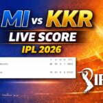 MI vs KKR LIVE Score IPL