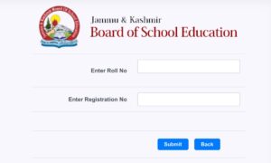 JKBOSE 12th Toppers List