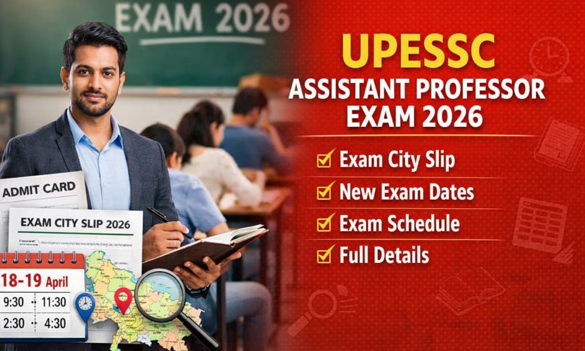 UPESSC Assistant Professor Exam
