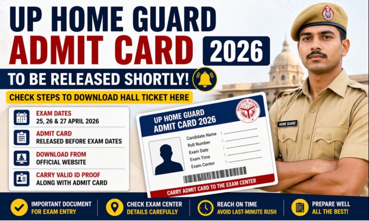 UP Home Guard Admit Card