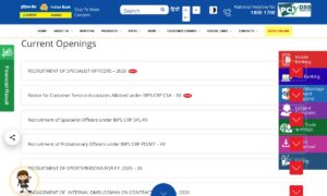 Indian Bank SO Recruitment 