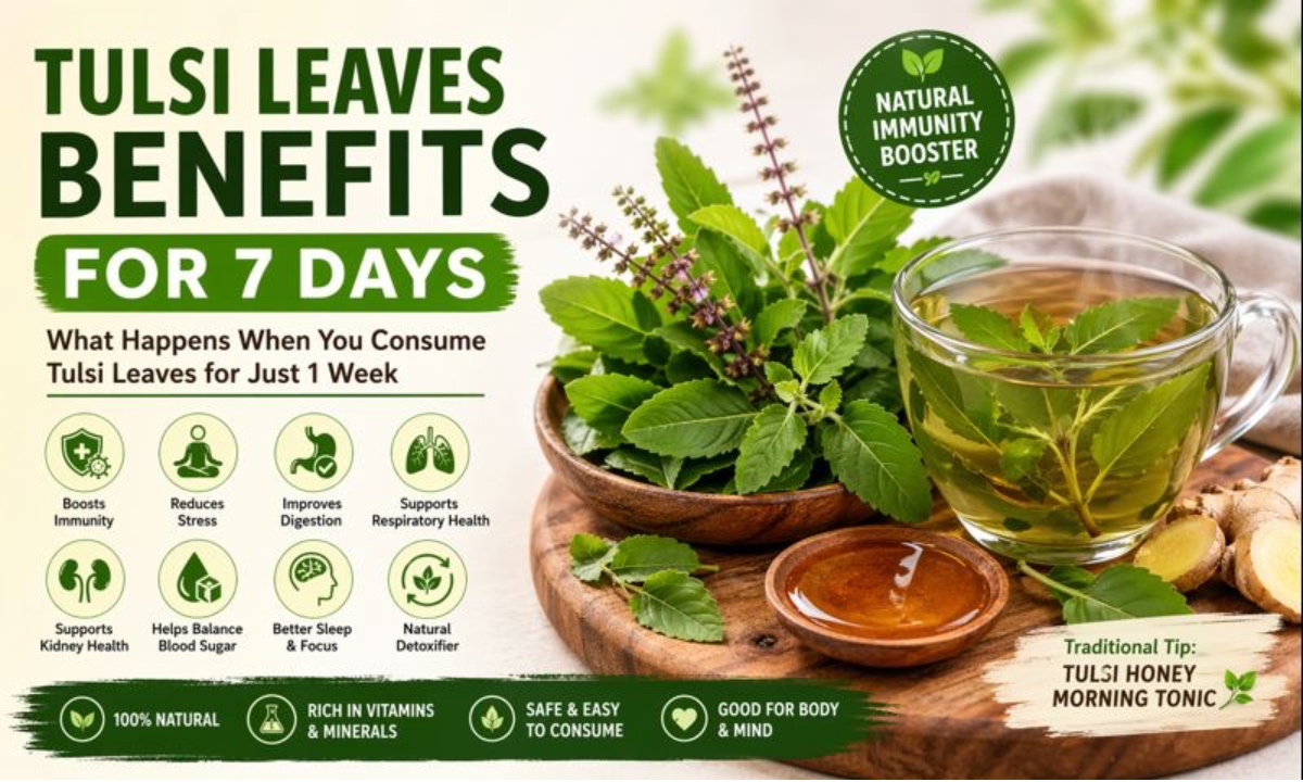 Tulsi Leaves For Health