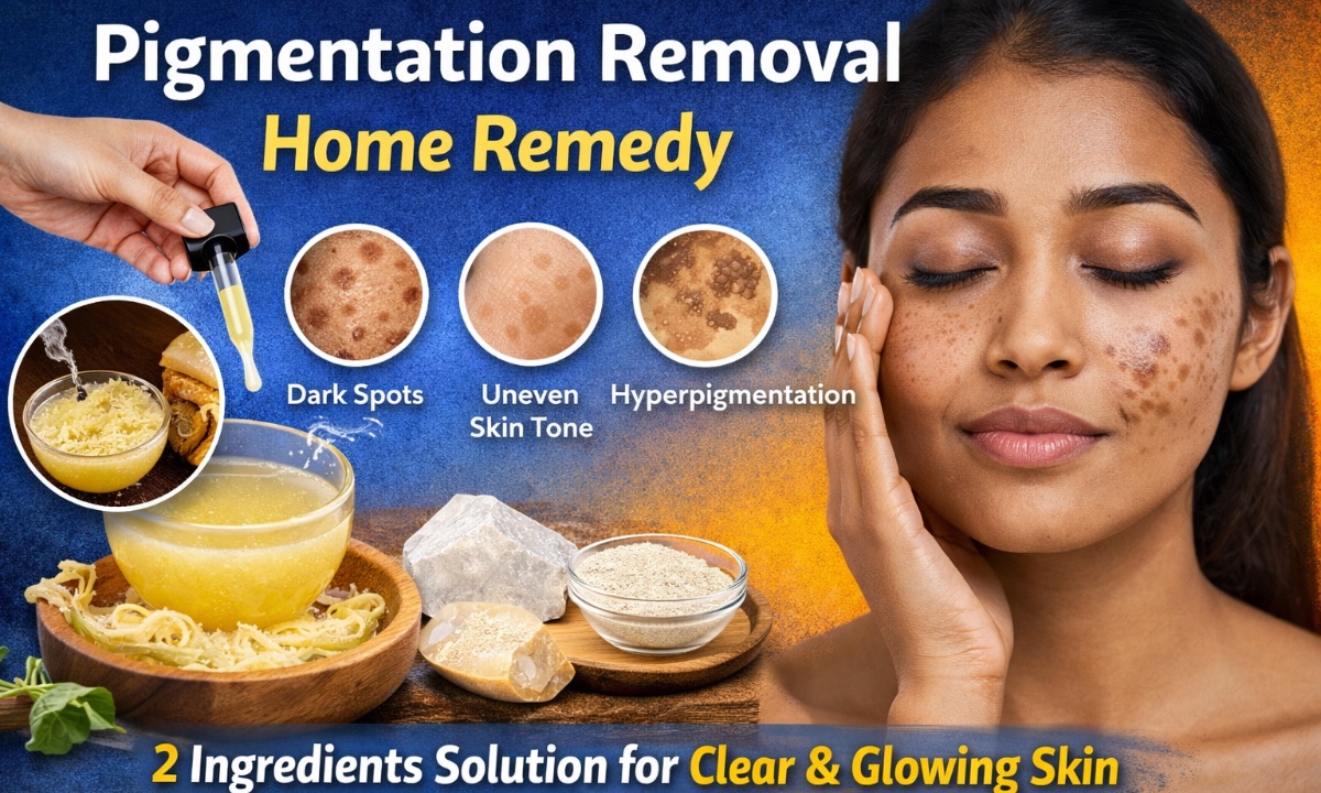 Pigmentation Removal Home Remedy