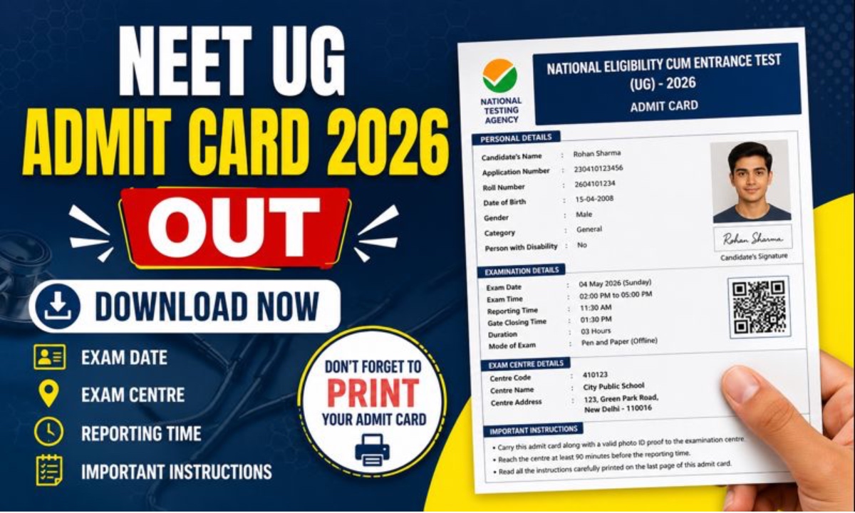NEET UG Admit Card