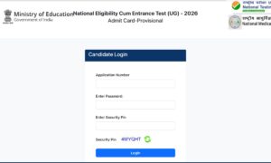 NEET UG Admit Card