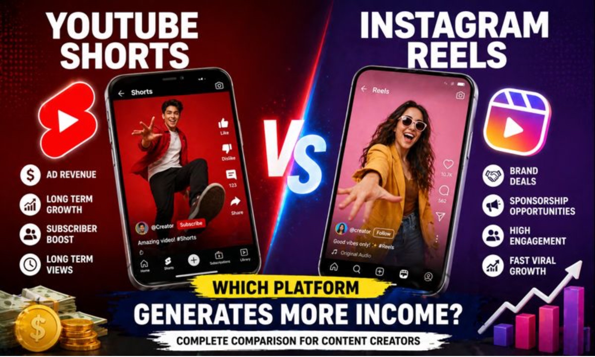 YouTube Shorts vs Instagram Reels