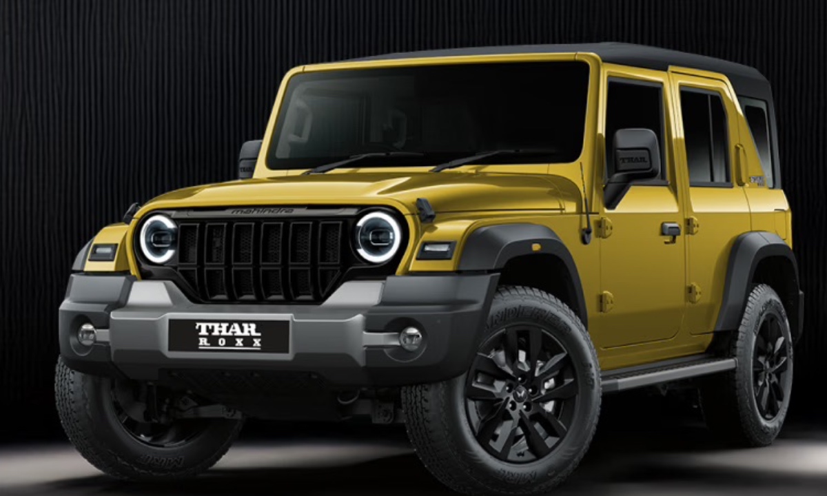 New Mahindra Thar Roxx Star Edition
