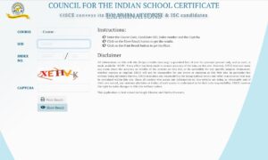 ICSE ISC Board Result