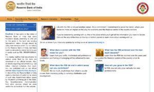 RBI Grade B Recruitment