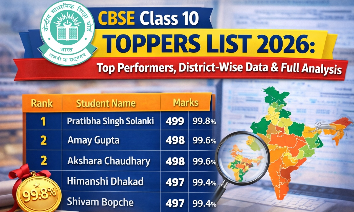 CBSE Class 10 Toppers List