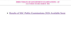 Andhra Pradesh SSC Result 