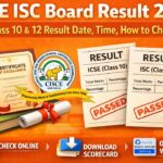 ICSE ISC Result