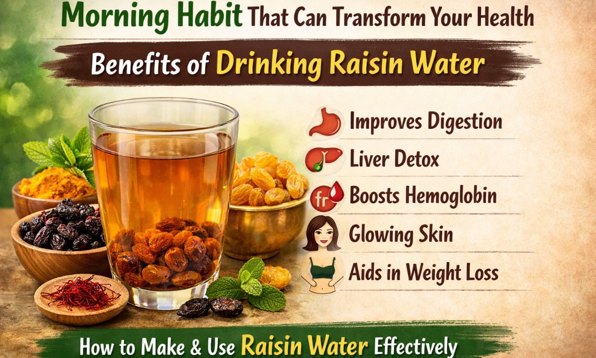 Kishmish Water For Health