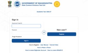 MHT CET City Intimation Slip