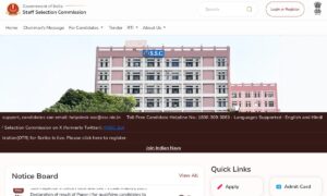 SSC JE Tier 2 Admit Card