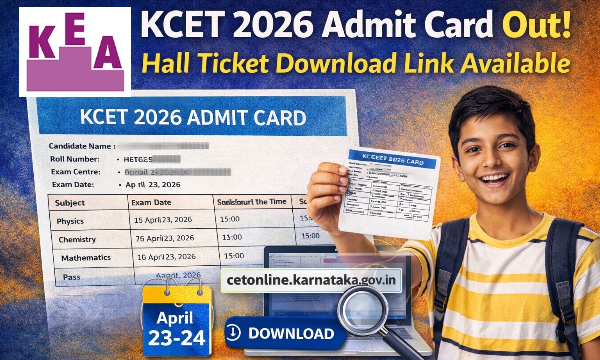 KCET Admit Card