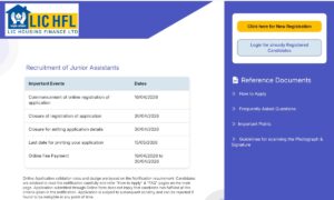 LIC HFL Junior Assistant Recruitment