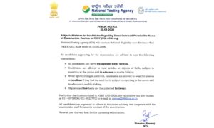NEET UG Dress Code Guidelines 