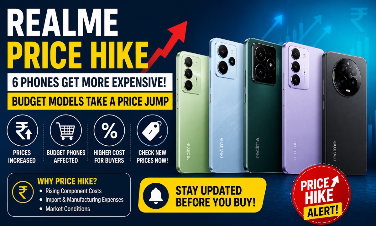 Realme Smartphone Price Hike