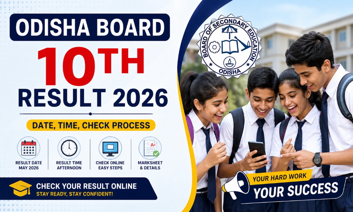 Odisha Board 10th Result