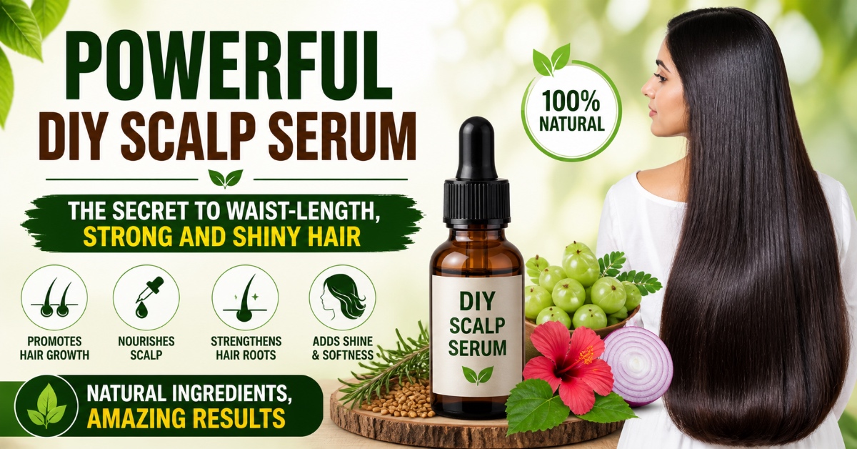 Powerful DIY Scalp Serum