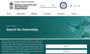 DRDO Paid Internship