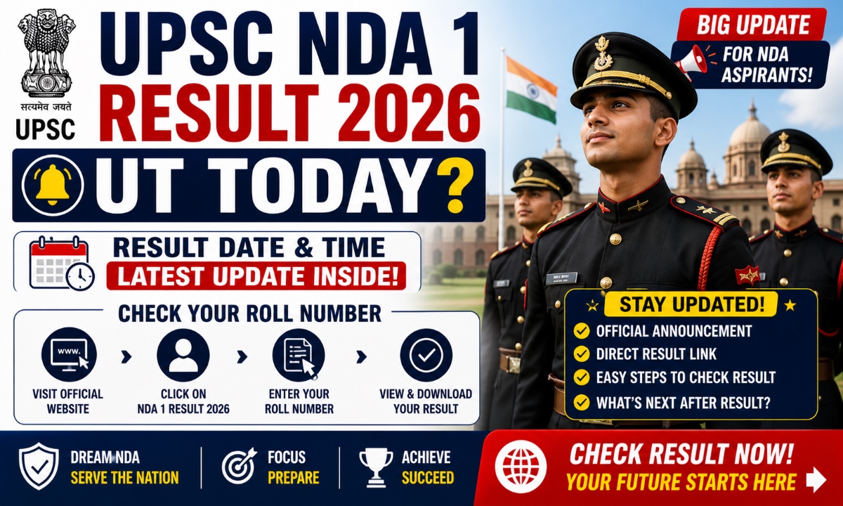 UPSC NDA 1 Result
