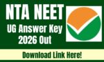 NEET UG Answer Key