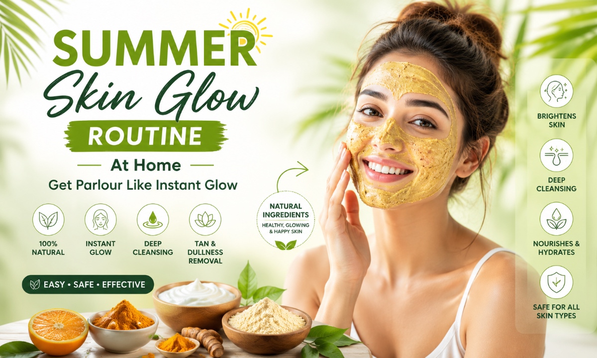 Summer Skin Glow Routine