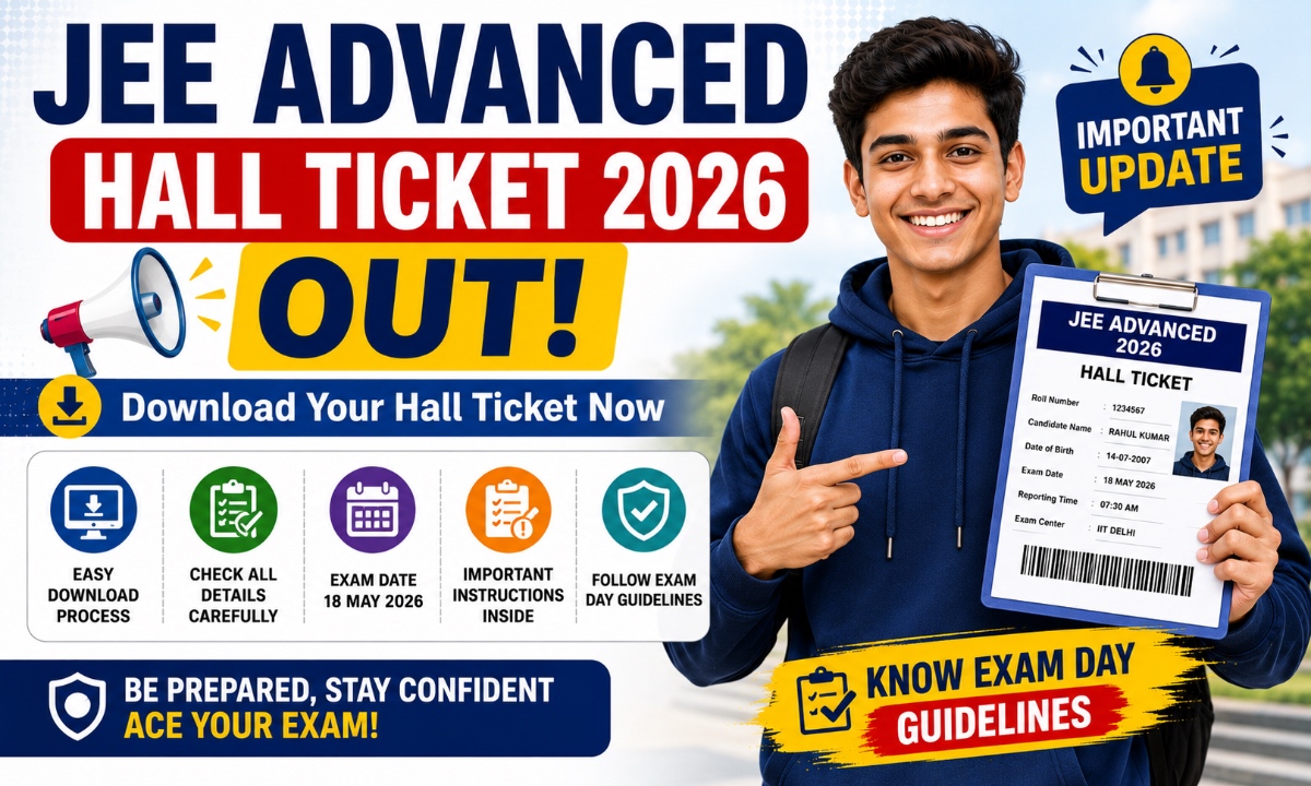 JEE Advanced Hall Ticket