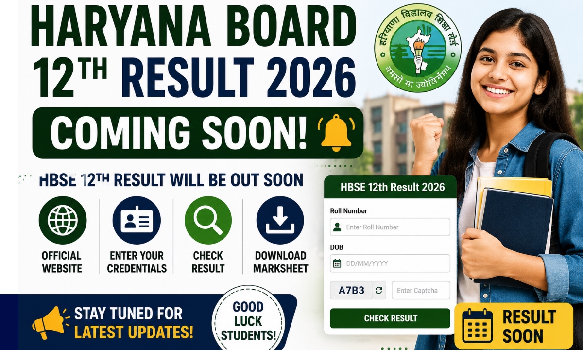 Haryana Board 12th Result