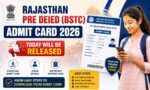 Rajasthan Pre DElEd BSTC Admit Card