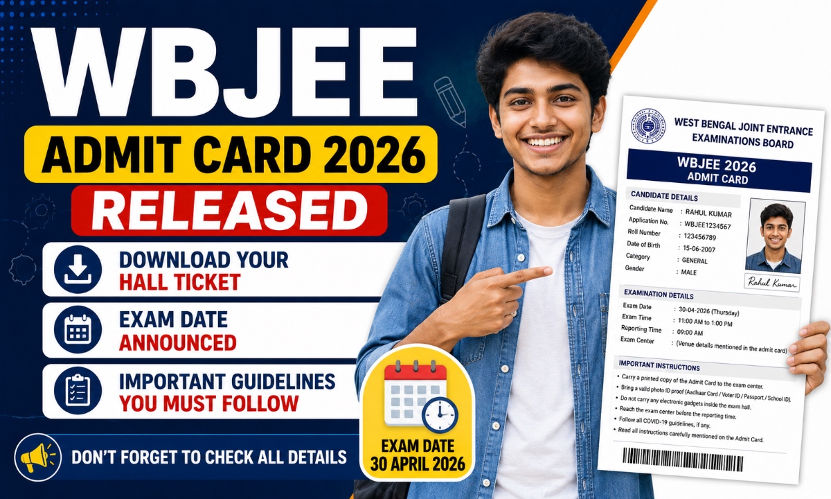WBJEE Admit Card