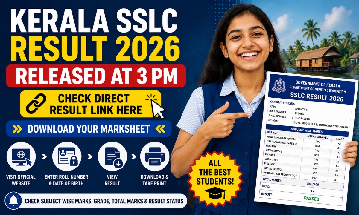 Kerala SSLC Result