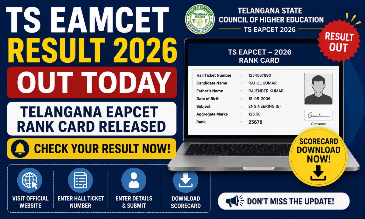 TS EAMCET Result