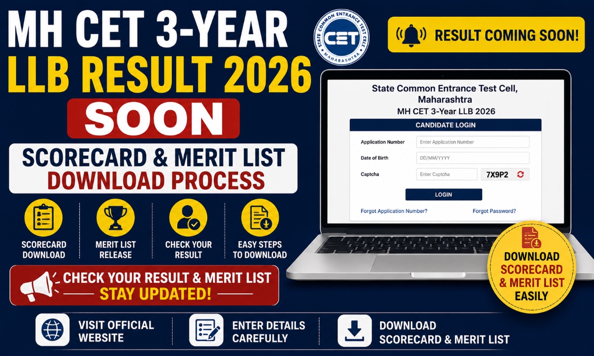 MH CET 3-Year LLB Result