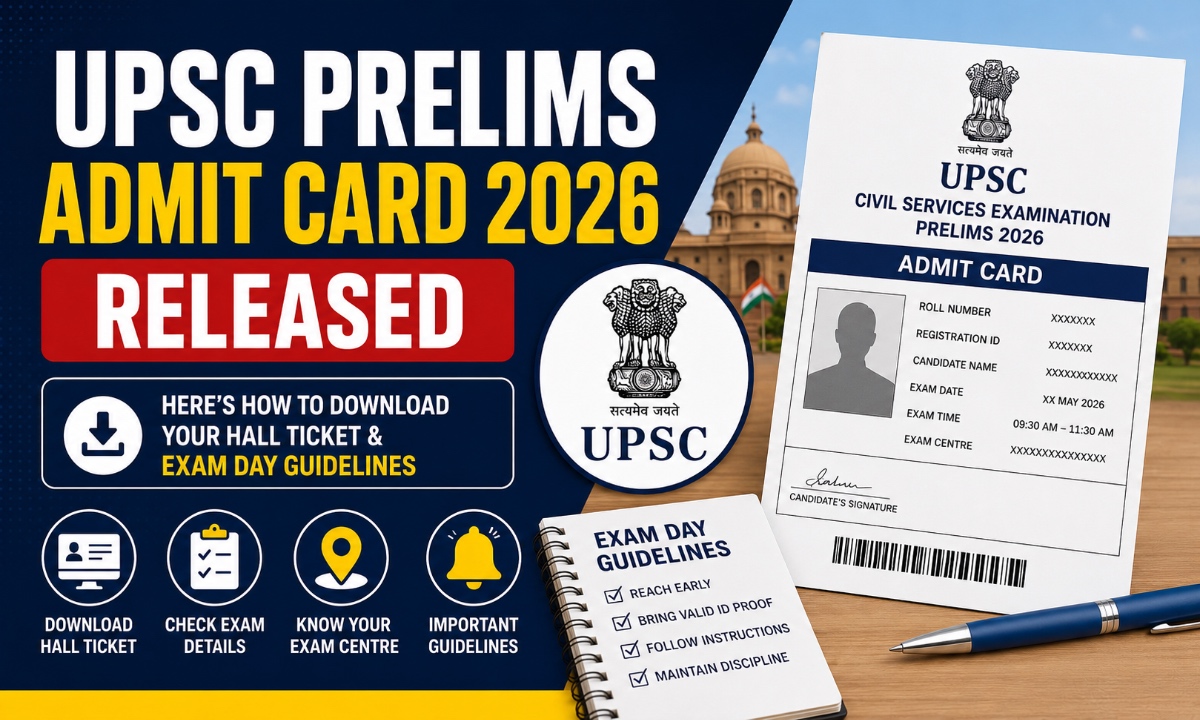 UPSC Prelims Admit Card