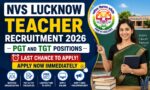 NVS Lucknow Teacher Recruitment