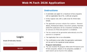 IIT Madras Web-Enabled MTech