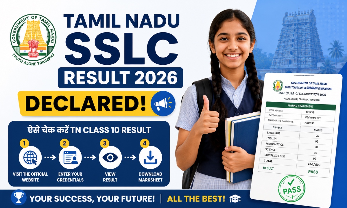 Tamil Nadu SSLC Result
