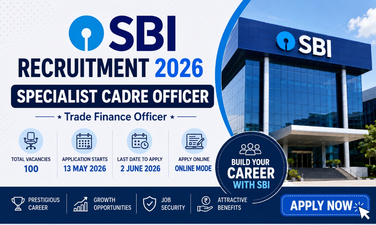 SBI Specialist Cadre Officer Recruitment