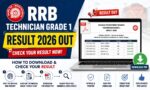RRB Technician Grade 1 Result