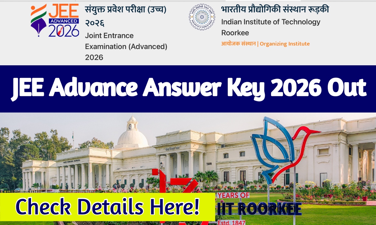 JEE Advance Answer Key