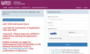 IGNOU Admission 
