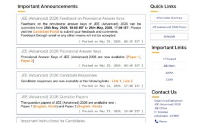 JEE Advance Result