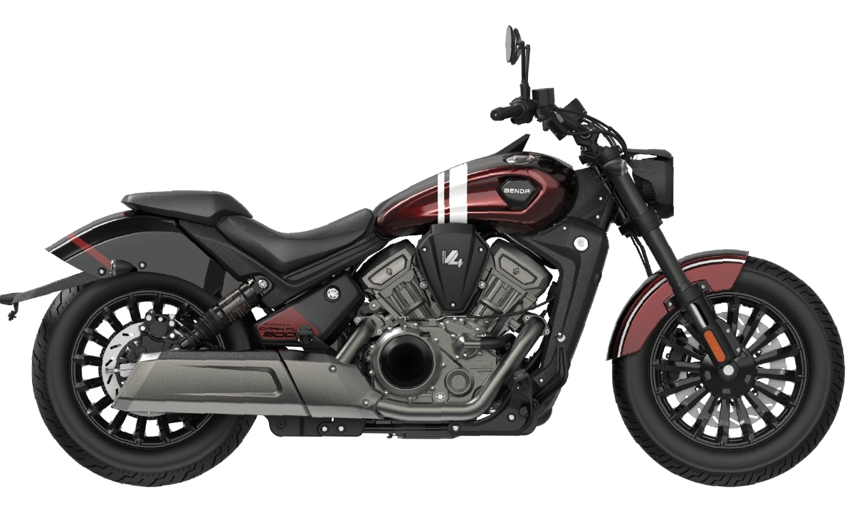 Benda Dark Flag 600 V4 Cruiser